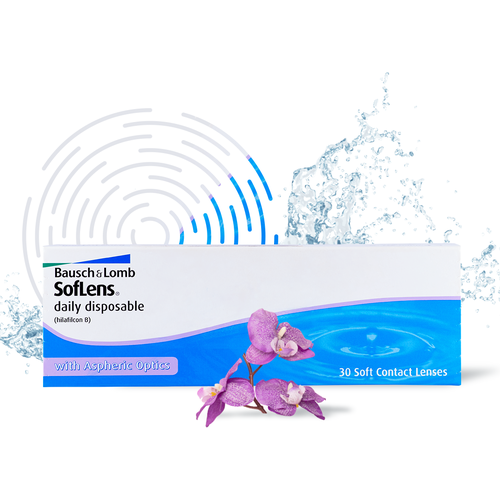    Bausch & Lomb Soflens Daily Disposable, 30 ., R 8,6, D -5,75   -     , -  