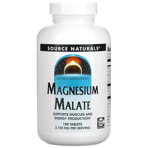 ���� �������� Source Naturals Magnesium Malate, 390 �, 180 ��., ������ ������