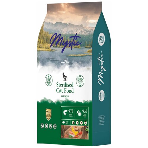  Mystic Sterilised Cat Food Salmon        1,5