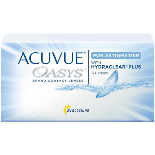    ACUVUE OASYS For Astigmatism with Hydraclear Plus, 6 ., R 8,6, D -0,75,CYL:-1,25,A:80   -     , -  