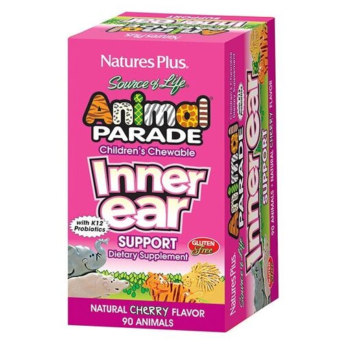   Natures Plus Animal parade Inner Ear support, 210 , 90 .   -     , -  