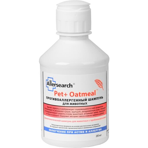 ���� ������� Allersearch Pet+Oatmeal ������������������ � ����� ��� �������� � ���������� �����/ ������������� ���������� 250 ��, ������ ������