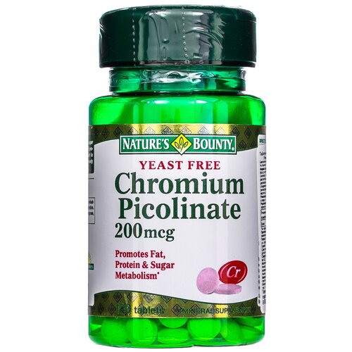  Yeast Free Chromium Picolinate ., 200 , 100 , 100 .,  