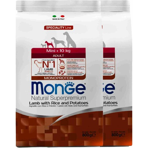 Monge Dog Monoprotein Mini            800  2.   -     , -,   