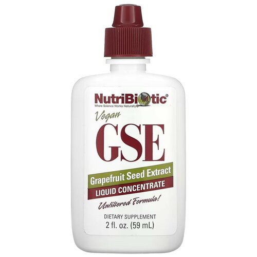 ���� ����� NutriBiotic GSE Grapefruit Seed Extract, 110 �, 59 ��, ������ ������