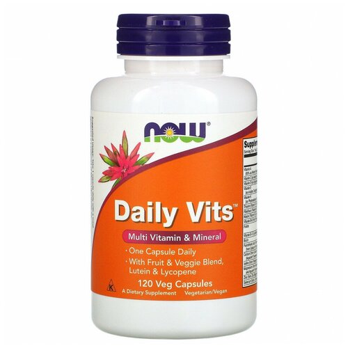  NOW Foods, Daily Vits,   , 120     -     , -  