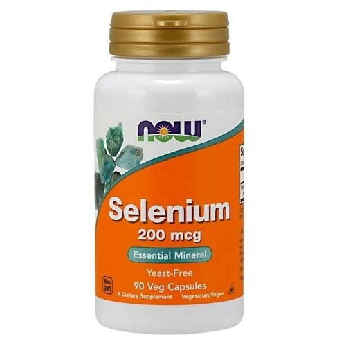  NOW Selenium 200 mcg, 90 .   -     , -  