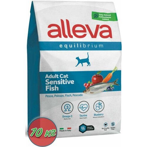  Alleva Equilibrium Cat       , Adult Sensitive Fish, 10    -     , -  