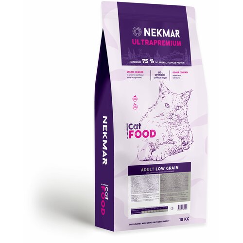       Nekmar Low Grain Adult 10    -     , -,   