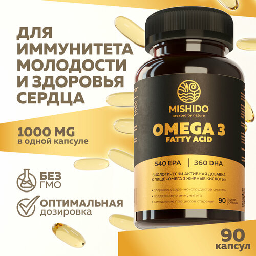   3 MISHIDO 90    1000 Omega 3   -     , -  