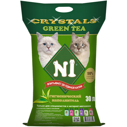    N1 Crystals Green Tea, 30, 1 .   -     , -  