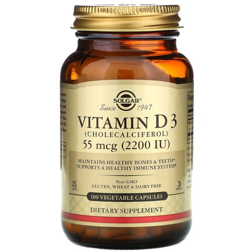   SOLGAR Vitamin D3 (Cholecalciferol) 2200 , 150 , 150 , 2200 , 100 .   -     , -  