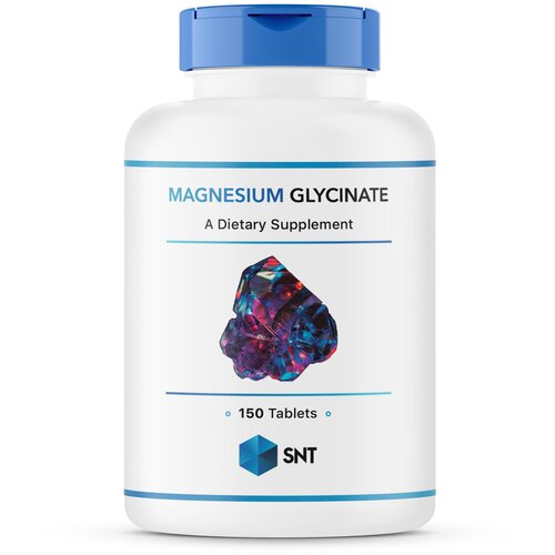    SNT Magnesium Glycinate 200 mg - 150 Tablets   -     , -  