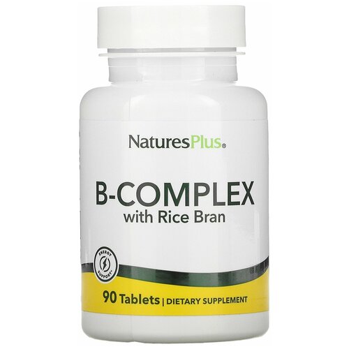  NaturesPlus B-Complex with Rice Bran (-   ) 90  (NaturesPlus)   -     , -  