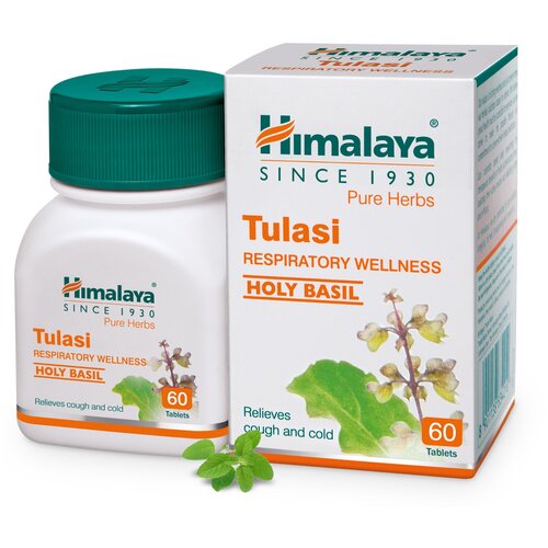���� �������� �������� ������ ������� (Tulasi Himalaya Herbals) ��� �������� � �����, ��� �������, ��� ��������� � ������������, �� �������, 60 ���., ������ ������