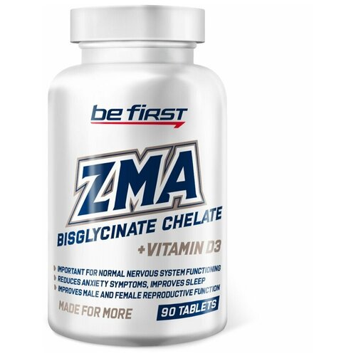  Be First ZMA Chelate + vitamin D3 90  (Be First)   -     , -  