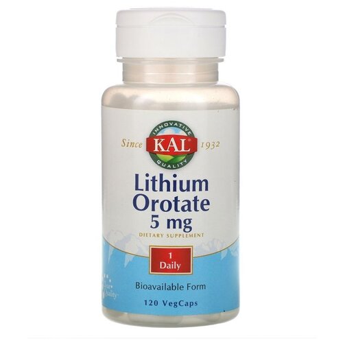  KAL Lithium Orotate ( ) 5  120     -     , -  