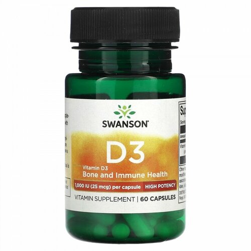 ���� Vitamin D3 Higher Potency, 1000 ME, 90 ��, 50 �, 60 ��., ������ ������