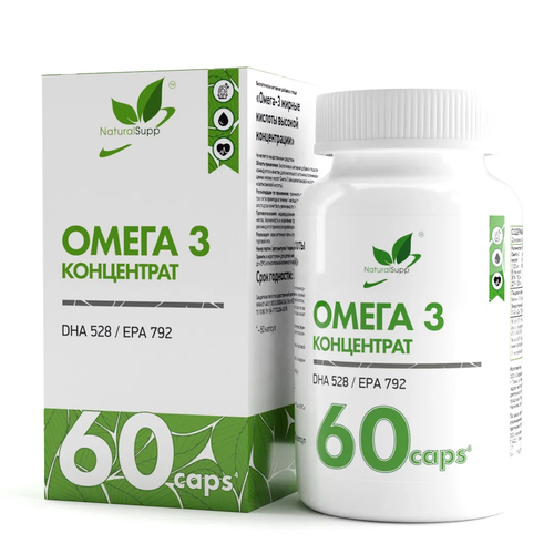   NaturalSupp Omega 3 Concentrate 60%, 144 , 60 .   -     , -  