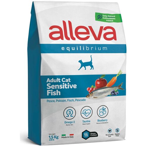  ALLEVA EQUILIBRIUM CAT / Adult Sensitive Fish /    0,4    -     , -,   