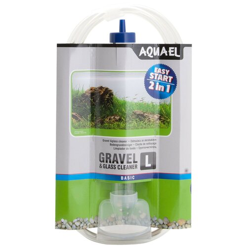    AQUAEL GRAVEL & GLASS CLEANER L   -     , -  