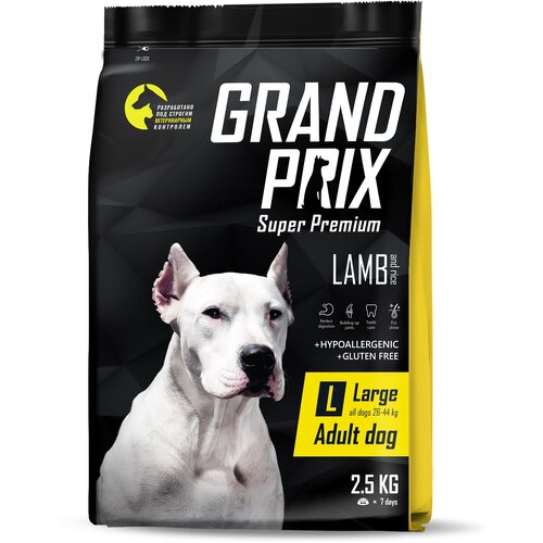        Grand Prix Large Adult Lamb and Rice     12 .   -     , -,   
