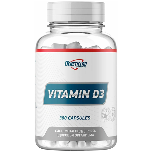  Geneticlab Nutrition Vitamin D3 (360 ), 100 , 360 .   -     , -  