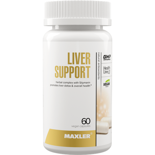 ���� ���������� �������� ��� �������� ������ Maxler Liver Support 60 vcaps, ������ ������