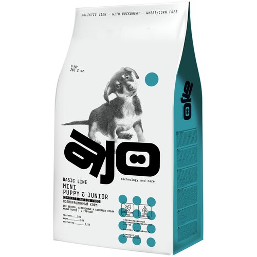    AJO Mini Puppy & Junior       8    -     , -  