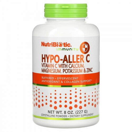 ���� NutriBiotic, Immunity, Hypo-Aller C, ������� C � ��������, �������, ������ � ������, 227 � (8 �����), ������ ������