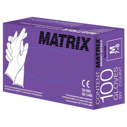    MATRIX Bright Nitrile, : , : L, 100 . (50 ), 6,6   -    -     , -  