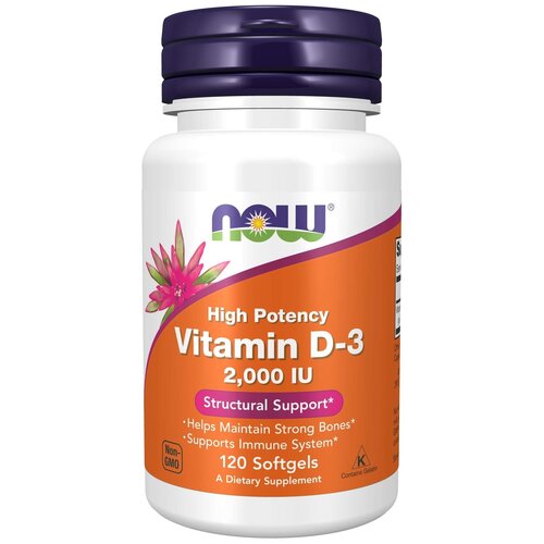 ���� Vitamin D3, 2000 ME, 120 ��., ������ ������