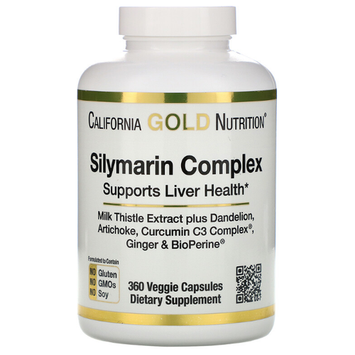  California Gold Nutrition Silymarin Complex ., 20 , 360 ., 1 .,  