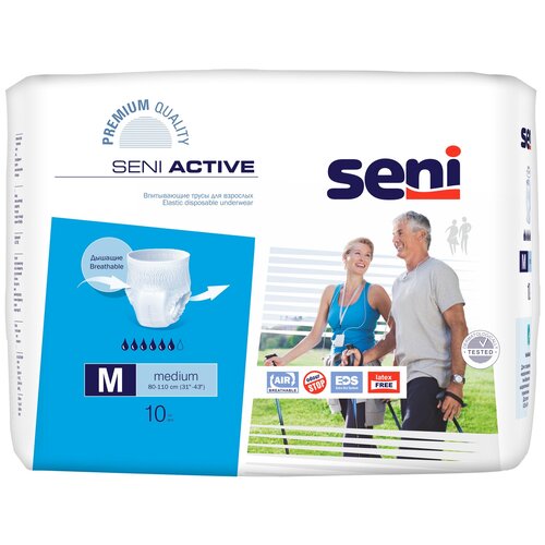   -     Seni ACTIVE Medium ( 80-110 ), 10 .   -     , -  