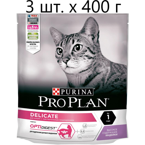      Purina Pro Plan DELICATE ADULT OPTIDIGEST   ,  , 3 .  400    -     , -  