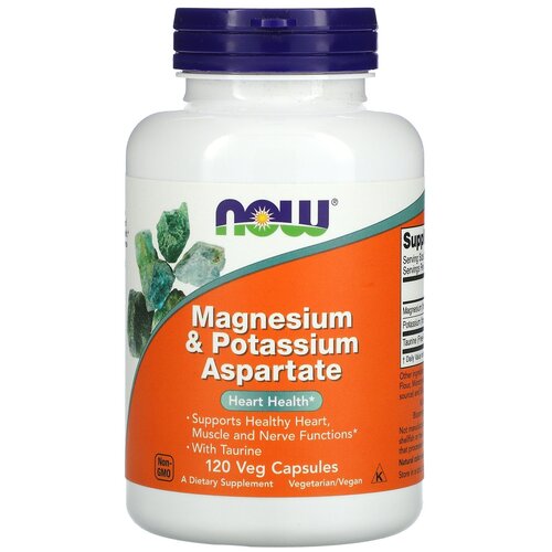   NOW Magnesium & Potassium Aspartate, 210 , 120 .   -     , -  