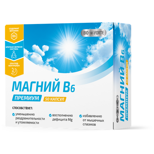 ���� ������ �6 ������� BioForte, �������, 50 ��., ������ ������