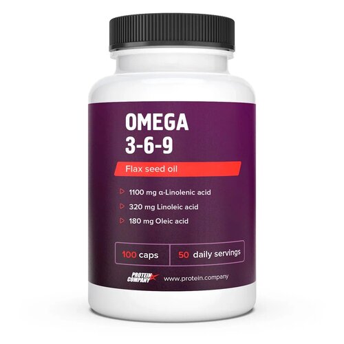 ���� ������� PROTEIN.COMPANY Omega 3-6-9 ����� 3-6-9, 150 �, 250 ��, 100 ��., ������ ������
