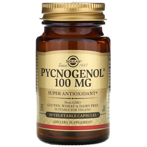   SOLGAR Pycnogenol 100 , 190 , 100 , 30 .   -     , -  