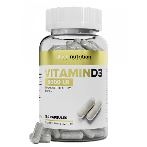 ���� Vitamin D3 ����., 5000 ��, 180 ��., ������ ������