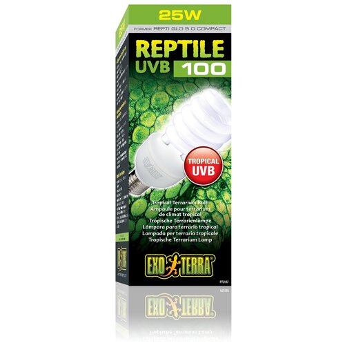     Exo Terra Reptile UVB100 (Repti Glo 5.0 Compact) (PT2187) , 25    -     , -  