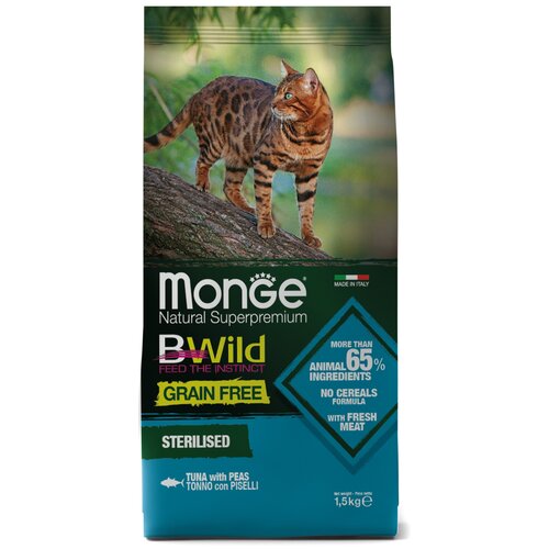  Monge Cat BWild GRAIN FREE          1,5 