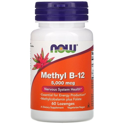   NOW Methyl B-12 5000 , 40 , 100 , 60 .   -     , -  