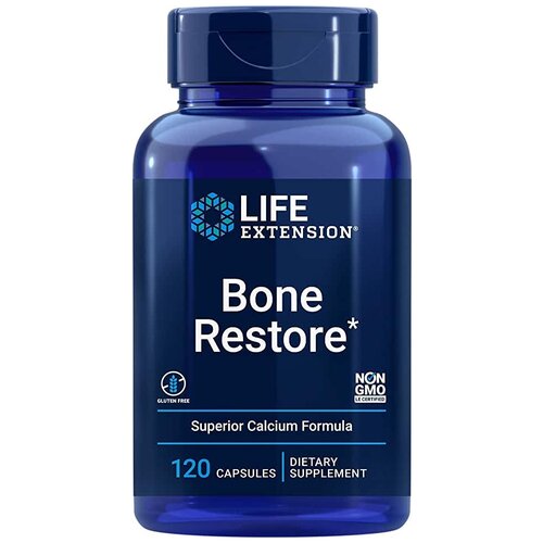 ���� ������� Life Extension Bone Restore with Vitamin K2, 220 �, 120 ��., ������ ������