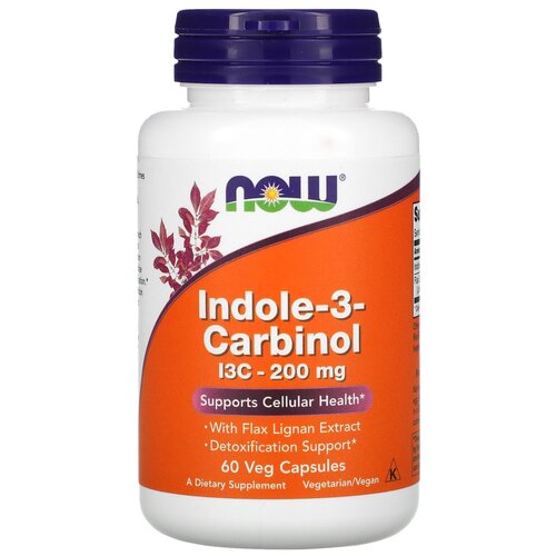  NOW Foods, Indole-3-Carbinol,  3-, 200 , 60     -     , -  