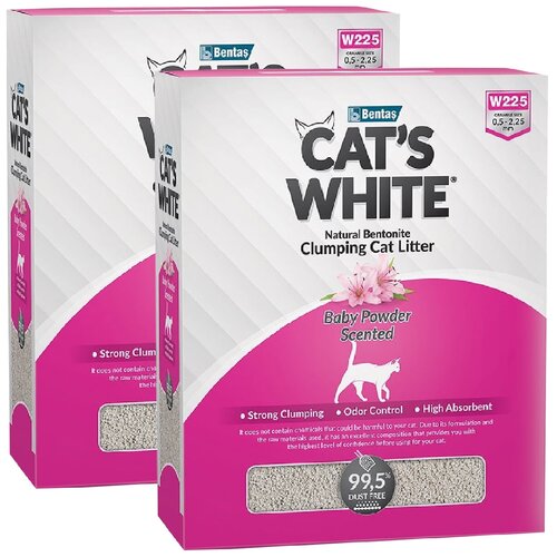  CAT'S WHITE BABY POWDER BOX           (6 + 6 )