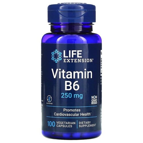 ���� ������� Life Extension Vitamin B6, 70 �, 100 ��, 250 ��, 100 ��., ������ ������
