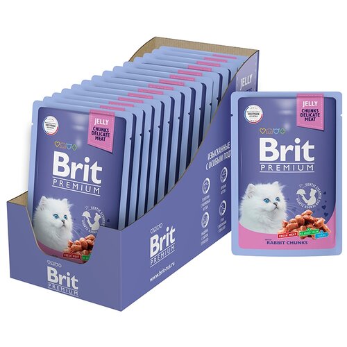      Brit Premium Rabbit Chunks 14 .  85  (  )   -     , -,   