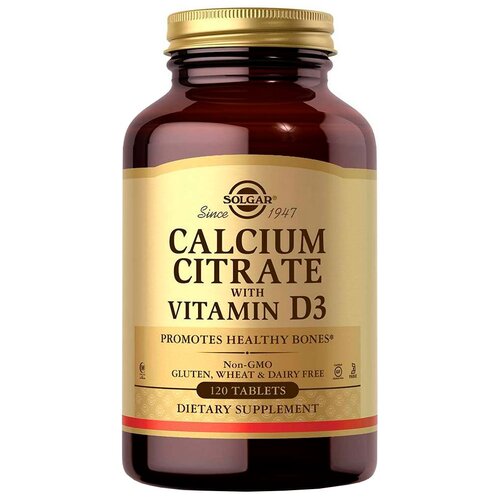  Solgar Calcium Citrate with Vitamin D3 ., 450 , 120 .   -     , -  