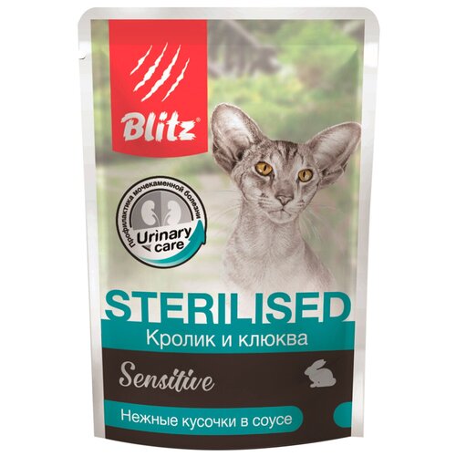  Blitz Cat Sterilised Sensitive       ,   , , / 85   -     , -,   